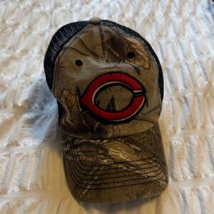 Camo Reds Baseball Cap